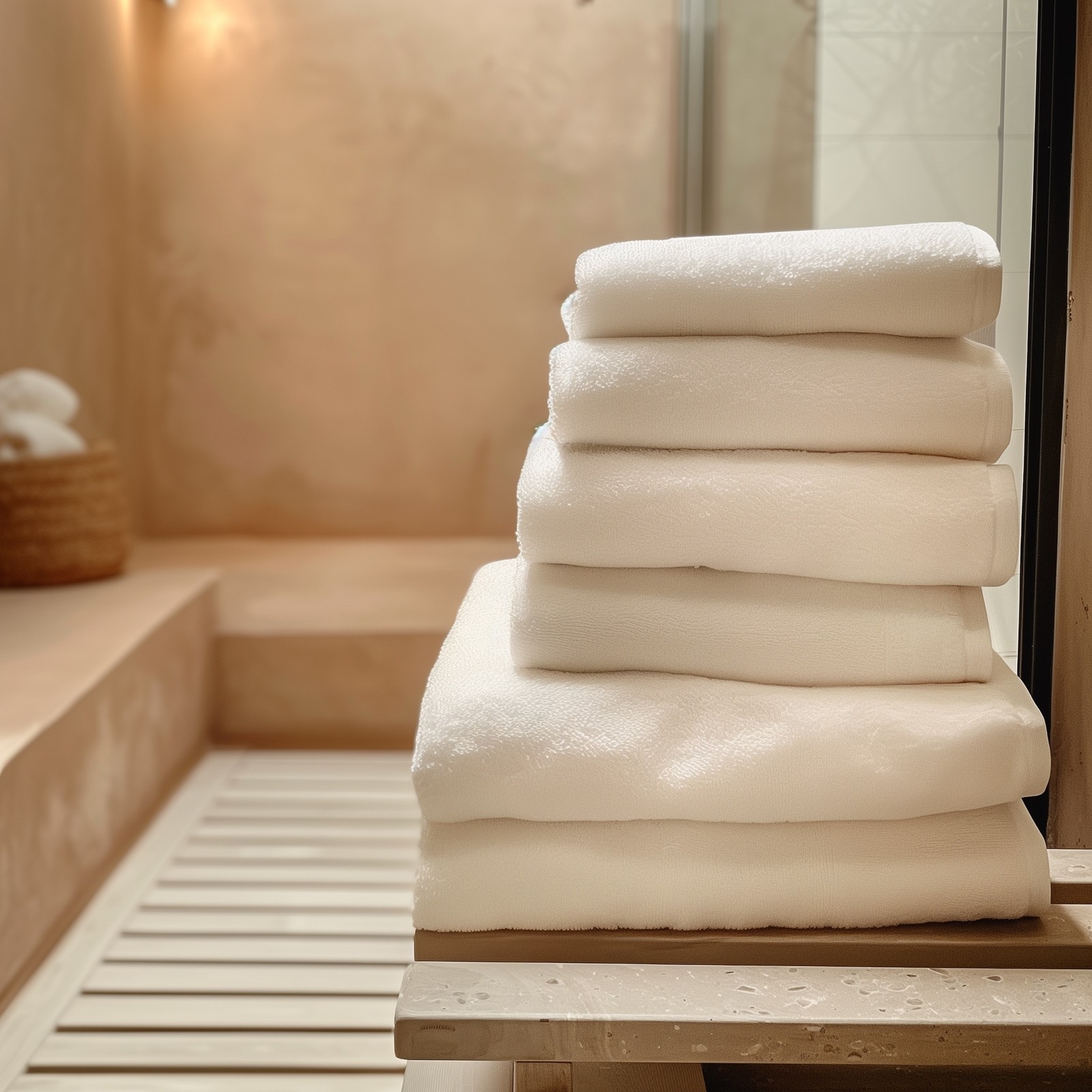 100% organic 550 GSM  wash towel, 12x12