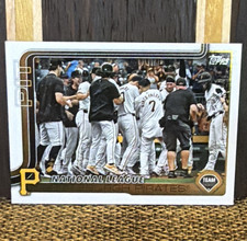 Topps 2025 Series 2 Pittsburgh Pirates Team Card #677 Base Set [Base]