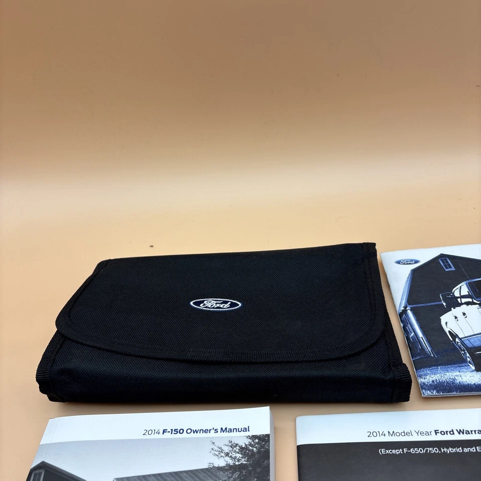 2014 FORD F-150 OWNERS MANUAL Quick Reference Guide With Case Included - Image 4 of 4