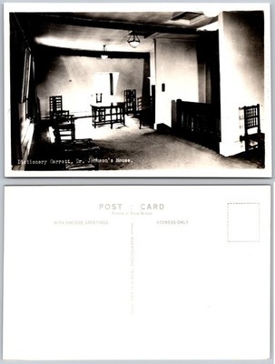 Dictionary Garret Dr Johnsons House Interior Postcard