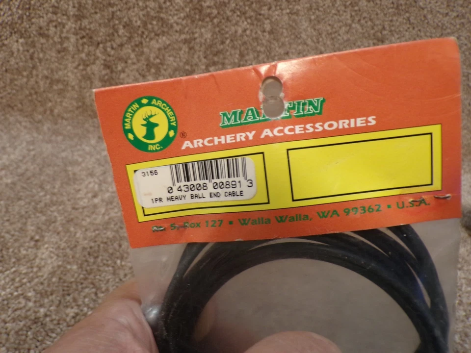 Vintage Martin Archery 3156 Ball End Cables - Image 2 of 3