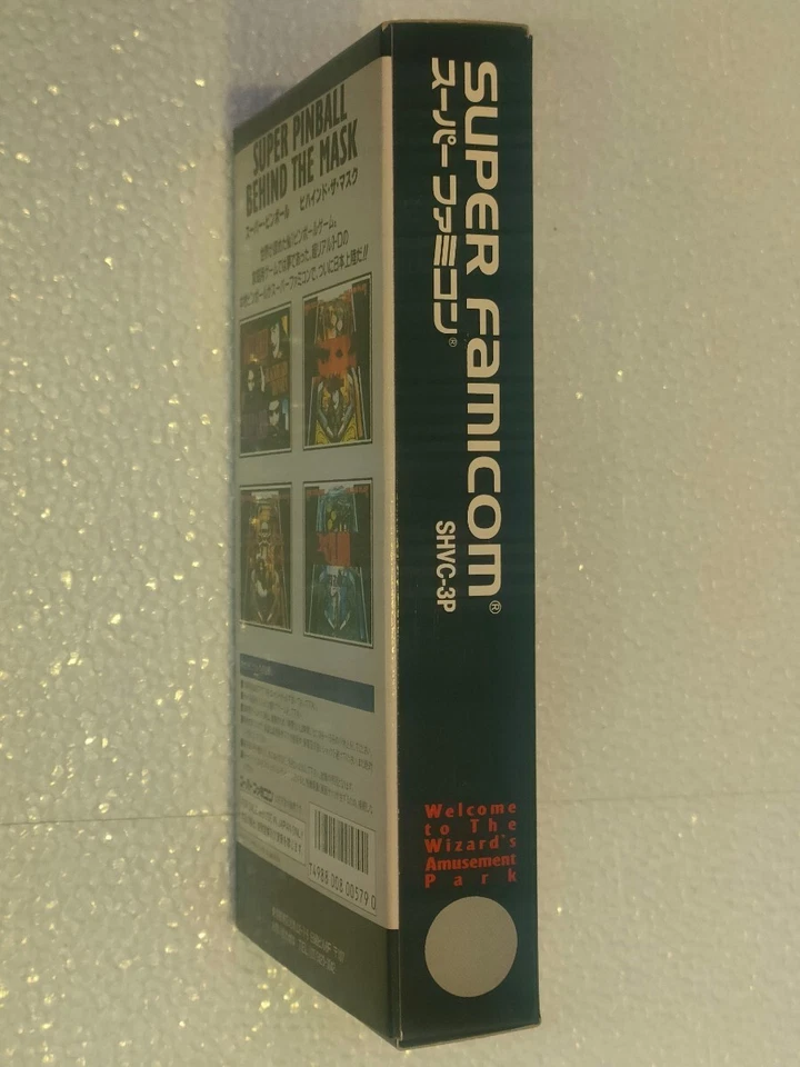 SFC Super Famicom Super Pinball Behind the Mask  New Unused  - Image 4 of 4