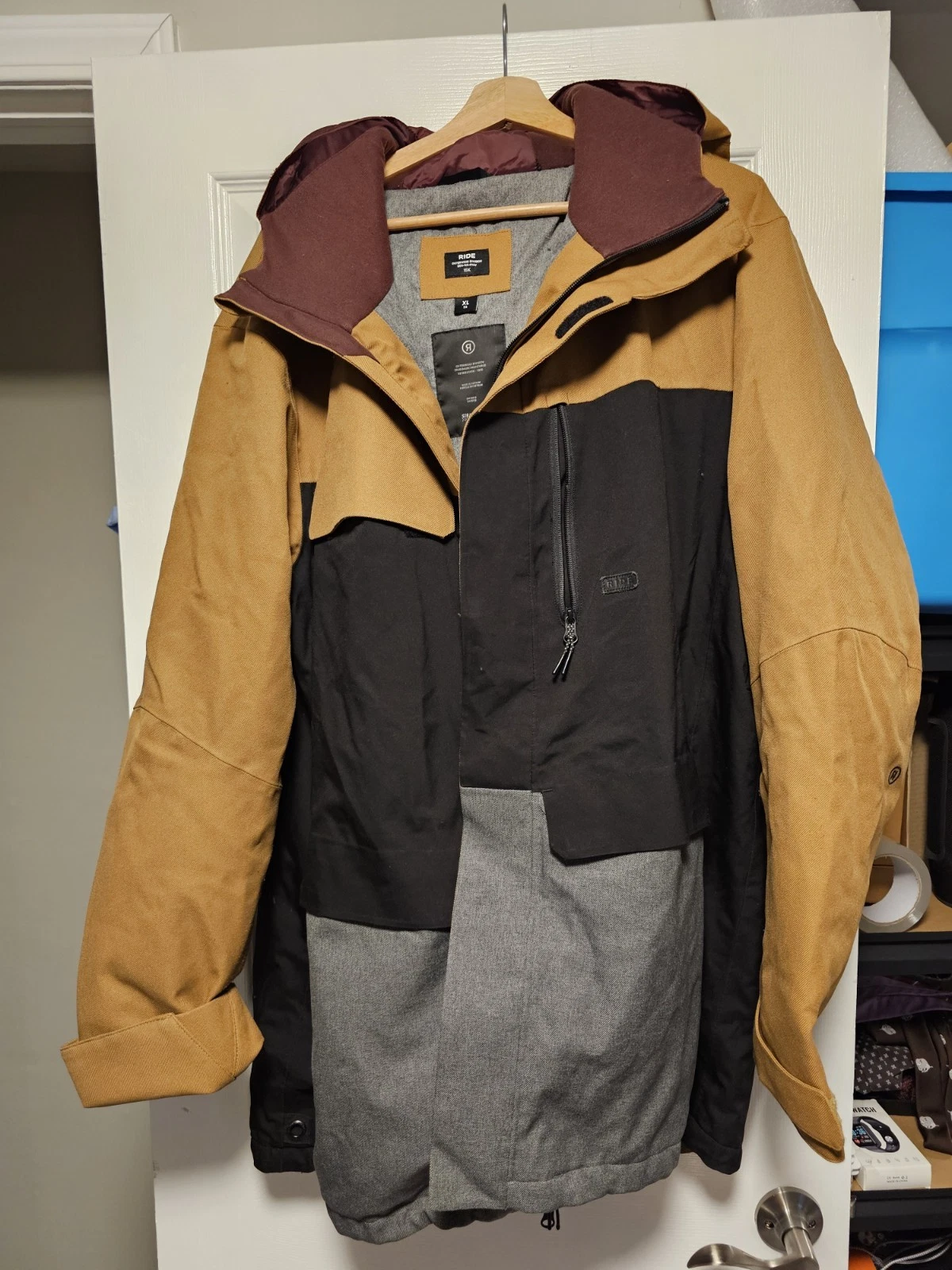 RIDE Snowboards Men's GEORGETOWN Shell Jacket - XL