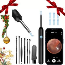 🔥🔥Wireless Ear Wax Remover Set, 1920P Camera HD Ear Endoscope Spoon Pick Tools