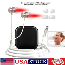 Red Light Therapy Ear Device–Pain Relief & Circulation Boost, Safe for Daily Use