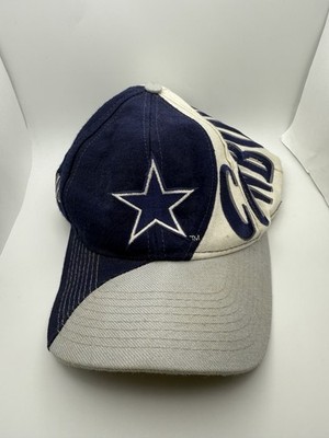 Vintage Dallas Cowboys Hat Mens Snapback Blue Drew Pearson Wrap Around NFL 90s