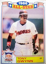 1987 Topps Commemorative All-Star Tony Gwynn #6