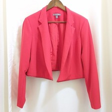 Red Versatile Blazer - Traditional vs Cropped - Sz 18W