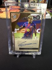2025-2026 Topps Museum Collection UEFA Lamine Yamal Gold Frame Auto /75
