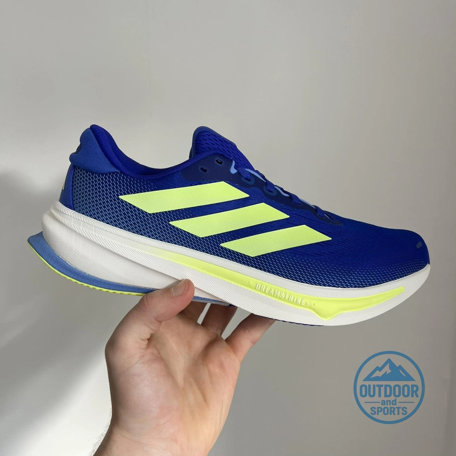 adidas Supernova Rise 2 Men's - UK 7.5 to 12 - Blue/Green/White (JQ7704)