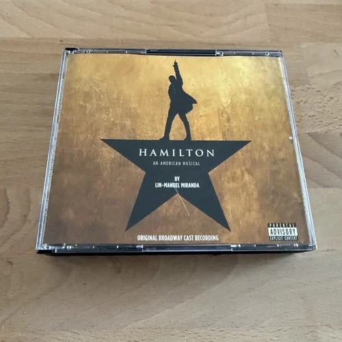 Hamilton Original Broadway Cast Recording CD 2015