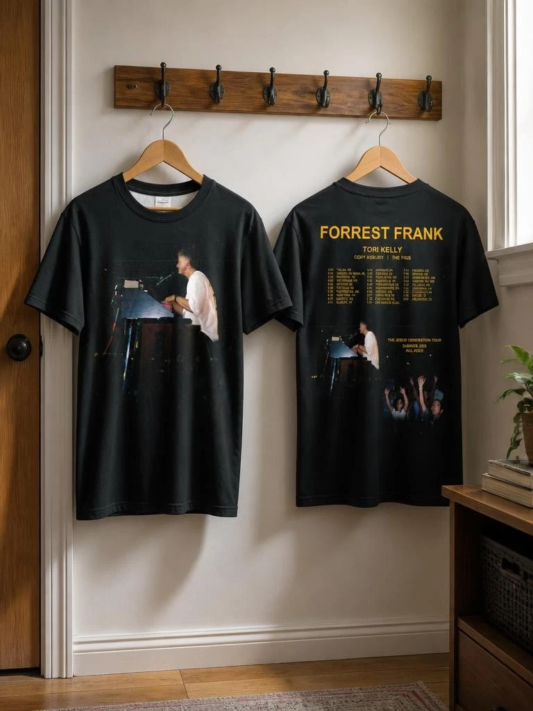 Forrest Frank The Jesus Generation Tour Summer 2026 AOP T-Shirt