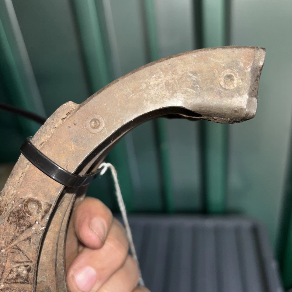 Zapatas de freno delanteras cabeza plana Harley Davidson WL WLA WLC WLD UL EL 4040-36 usadas Foto 4 de 4