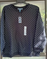 Karen Scott Sport Ladies Long Sleeve Shirt Size 1X