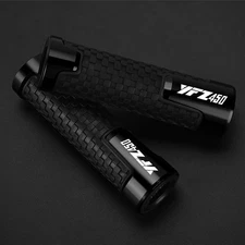 Black For Yamaha YFZ450 YFZ450R YFZ450X YFZ CNC Grips Handle Handlebar 7/8" 22mm