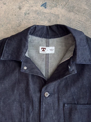 Tellason Palmer Denim Jacket - L - USA - 14.75oz Cone Mills White Oak - Rare image 2