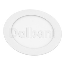 6pcs 9W LED 6000k Recessed Round Down Ceiling Panel Light for Home Office