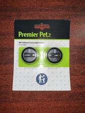 Premier Pet 6V Lithium Fence Batteries 2 Count GAC11-16351 4/2034 Brand New
