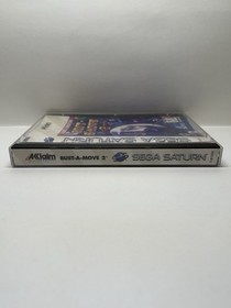 Bust-A-Move 2: Arcade Edition (Sega Saturn, 1996) Complete CIB W/ Reg Tested