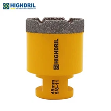 45mm Diamond Drilling Bits Core Bit Hole Saw Cutter for Porcelain Ceramic Marble
