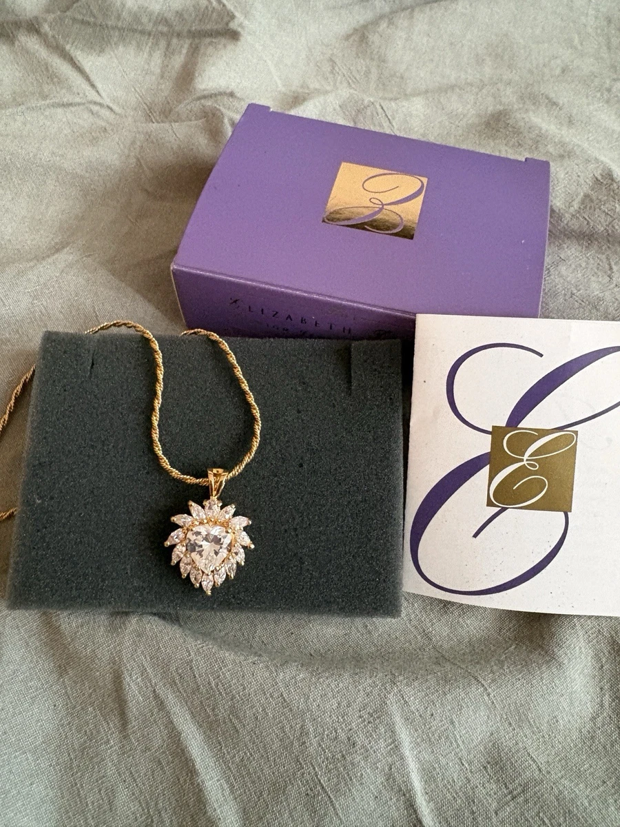 Collier Lariat AVON Nacré – Rare, Neuf Sans Emballage, Argenté Avec Strass, Cadeau Idéal