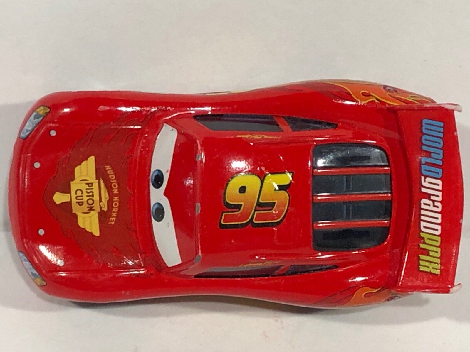 Disney Pixar Cars Lightning McQueen World Grand Prix Piston Cup Toy Mattel  V2797