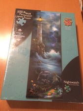 MasterPieces 500 Piece Panoramic Puzzle Nightwatch See Description