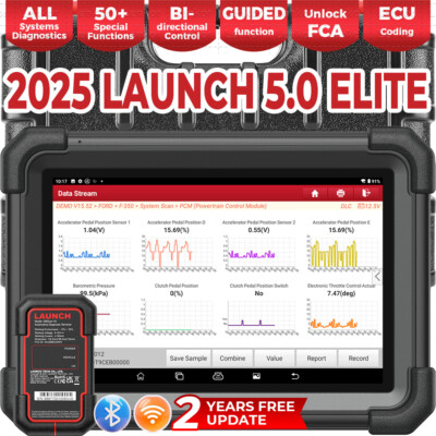 2026 LAUNCH X431 PRO DYNO PRO TT OBD2 Diagnosegerät ALL SYSTEM mit ECU-Codierung