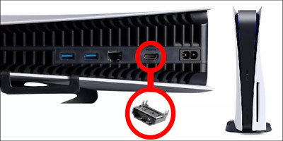Replace  Sony PlayStation 5 HDMI Port Replacement Repair Mail-In Service