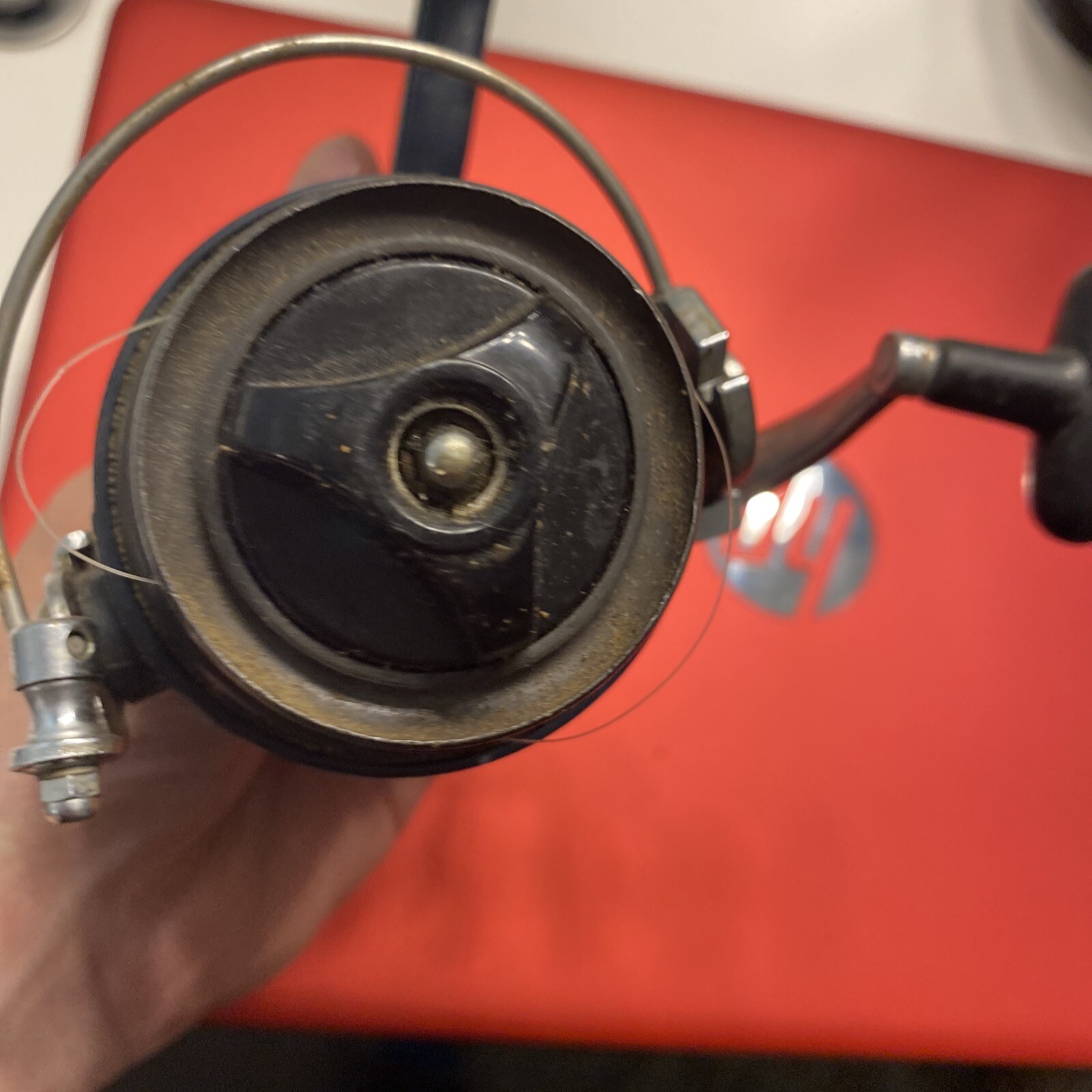 Vintage Kmart 4000 Ball Bearing spinning Fishing Reel Working, See Pics