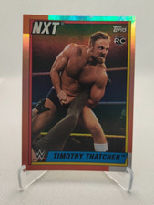 2021 TOPPS HERITAGE WWE FOIL #94 TIMOTHY THATCHER ROOKIE RC wrestling card