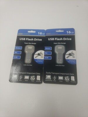 Tech Universe USB Flash Drive 16GB TU5106 2ct 