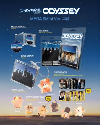 RIIZE - 1st Album ODYSSEY MEGA SMINI + MEGA COFFEE POB Official