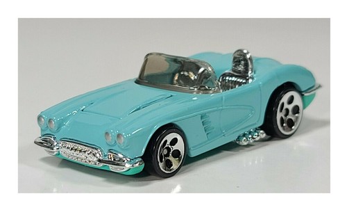 Hot Wheels Chevrolet Corvette 1958 - Édition Collector 1998 - Long Card US - 1/64 - État Excellent