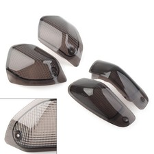 Front Rear Turn Signal Lens For KAWASAKI ZZR400 1993-2003 ZZR600 1993-2008 Smoke