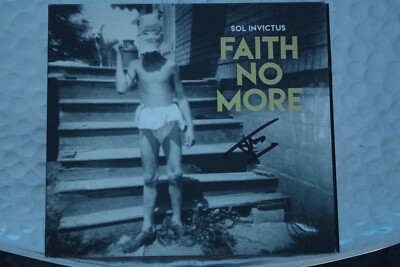 Faith No More - Sol Invictus CD Album signed / autograph / signiert