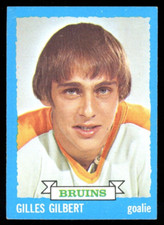 1973-74 TOPPS NHL Hockey #74 GILLES GILBERT Rookie NM-MINT BOSTON BRUINS RC Card