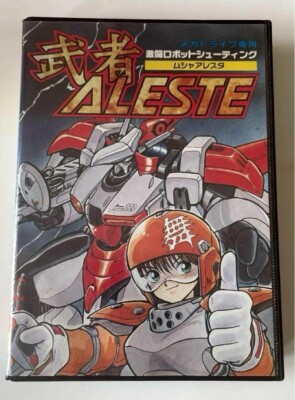 Musha Aleste Mega Drive MD Software Character Goods Game goods Vintage J05