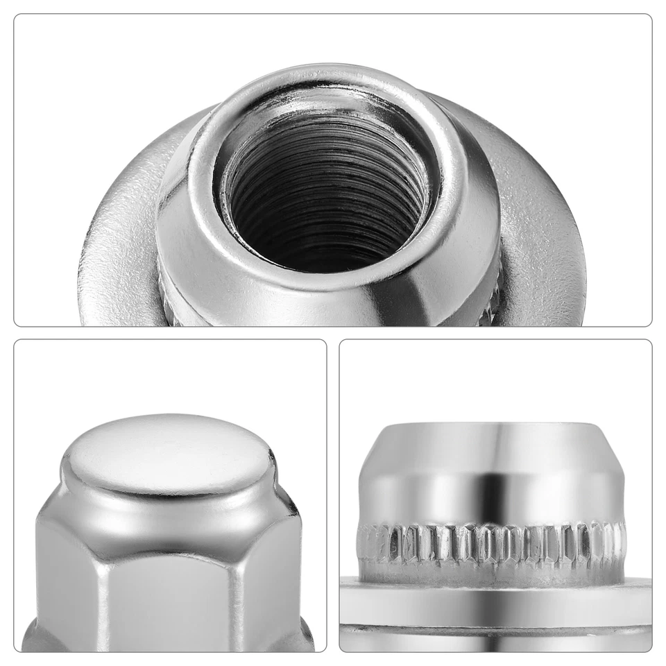 Tuercas Mag cromadas 12x1,25 20 piezas para ruedas Nissan Pathfinder Infiniti Foto 3 de 4