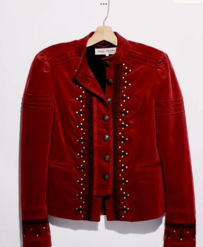 Free People Maven Pintuck Jacket 