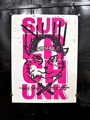 Superchunk September 2013 Limited Edition Gig Poster
