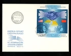 Postal History FDC #3101 Hungary nuclear treaty US USSR Flag 1987