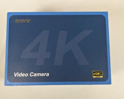 ORDRO Video Camera 4K Camcorder AE8 UHD 24FPS FHD 1080P 60FPS Video Camera