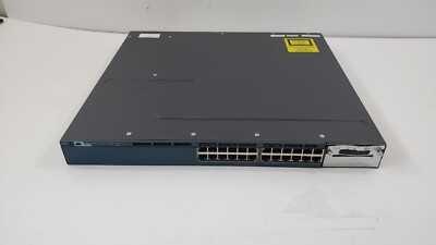 Cisco Catalyst 3560-X WS-C3560X-24P-L PoE+ (435W) Gigabit Switch
