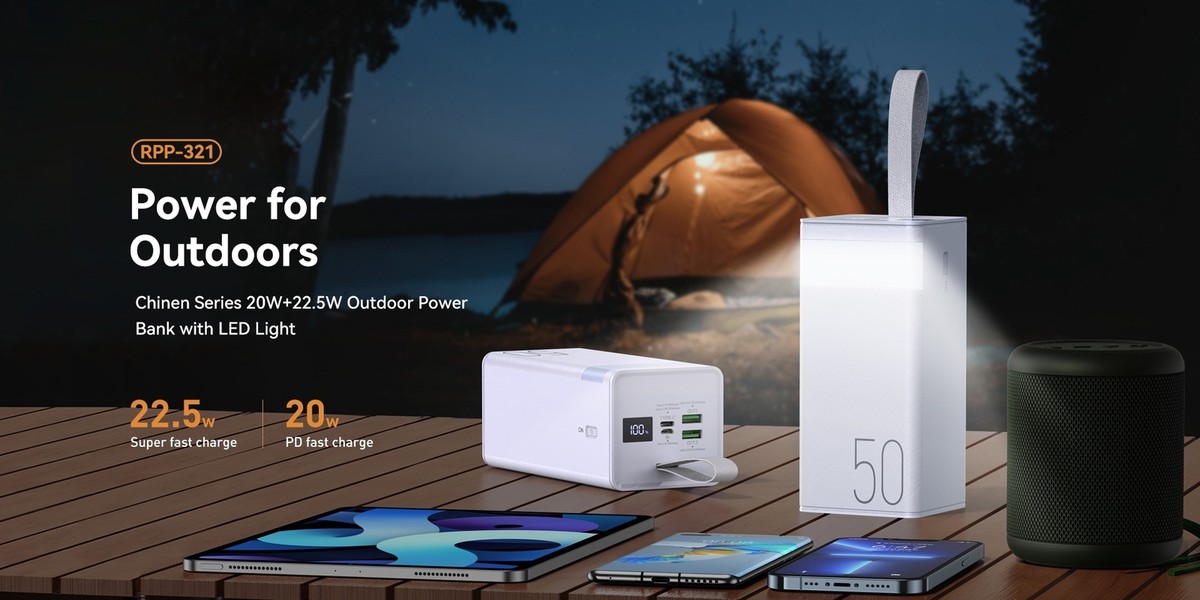 50000mAh Portable Power Bank Charger External Battery with LED