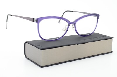 LINDBERG Brille Mod. 1159 55-15 135 Col. AG29 Purple Aubergine Cat-Eye Lady DK