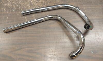 Head Exhaust Pipes 1963 -1972 Triumph TR6R T120 650 Bonneville