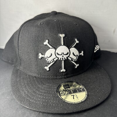 NEW ERA ONE PIECE collaboration fitted Hat Size 7 3/8 100% Wool As