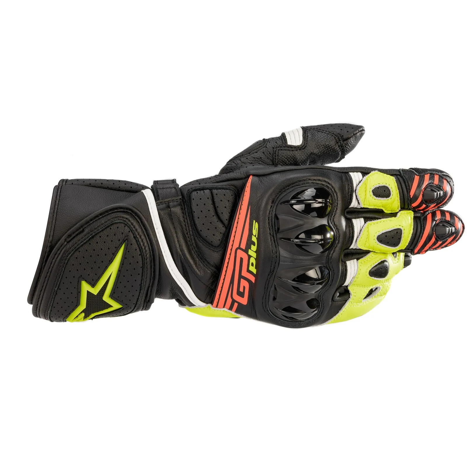 Guantes Alpinestars Gp Plus R V2 Negro Amarillo Ro image_1
