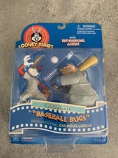 Vintage Bugs Bunny Looney Tunes 1997 Sealed Ovp Baseball Figur Playmates Warner